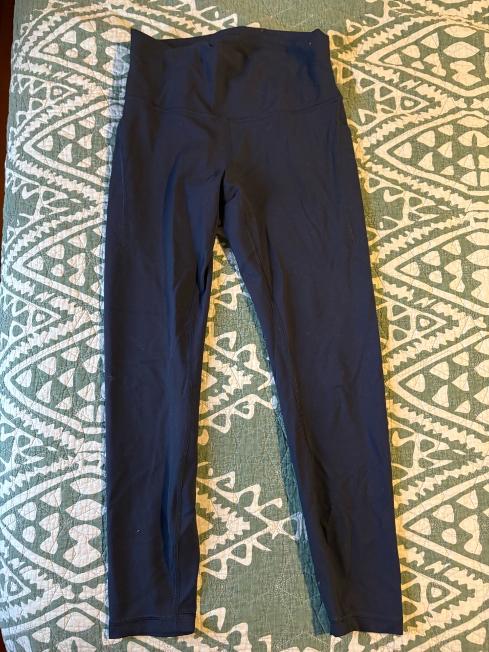 lululemon Align High-Rise Pant 25" Women's Blue Leggings, navy blue